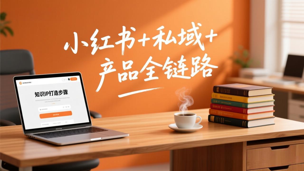 个人IP系统变现课2026，小红书+私域+产品全链路，手把手教你打造年入百万的知识IP-灵感工坊云网创